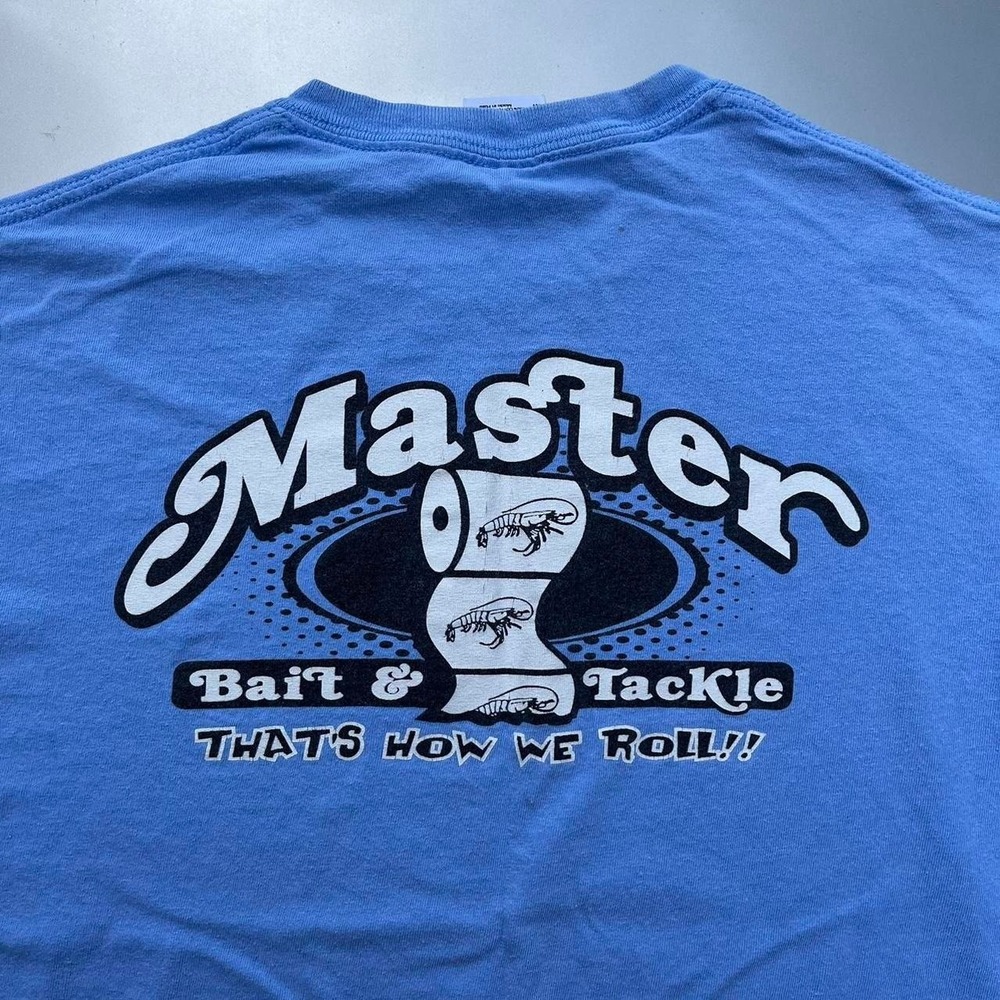 Master bait and tackle fishing tshirt